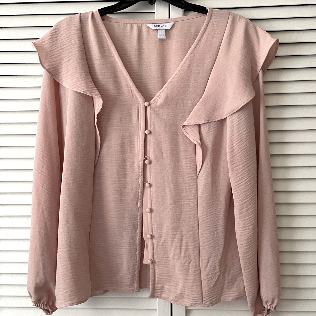 Blush Colored Blouse